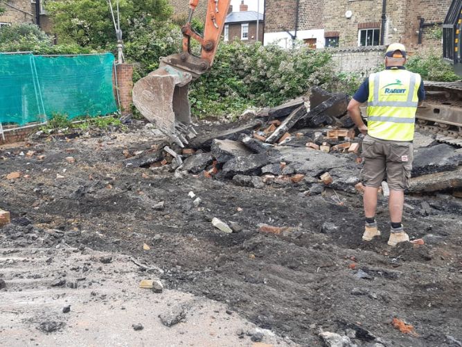 demolition Surbiton progress