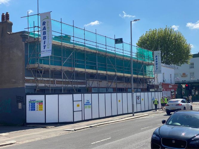 demolition Surbiton scaffold